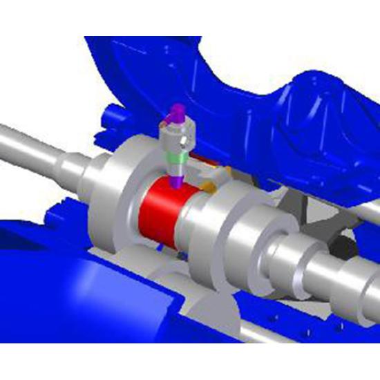 Trasduttore spostamento correnti parassite mod. IC